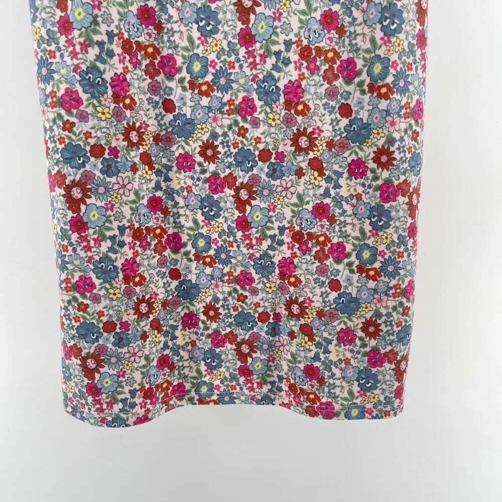 365 Kids by Garanimals Girls Floral Dress Layered Tee Outfit Size 6